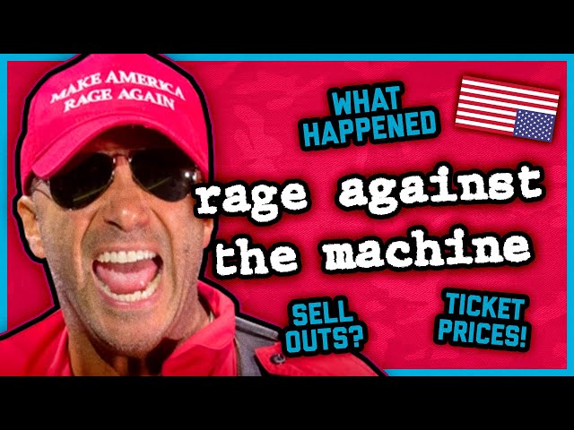 Did RAGE AGAINST THE MACHINE sell out?