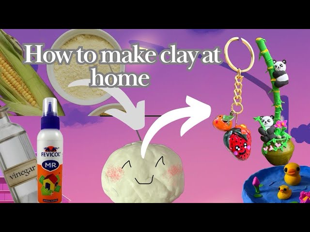 Simple Clay Making in home😄