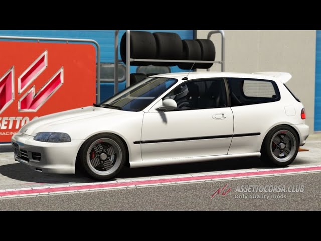 Honda Civic EG6 Track Day Vlog - Assetto Corsa