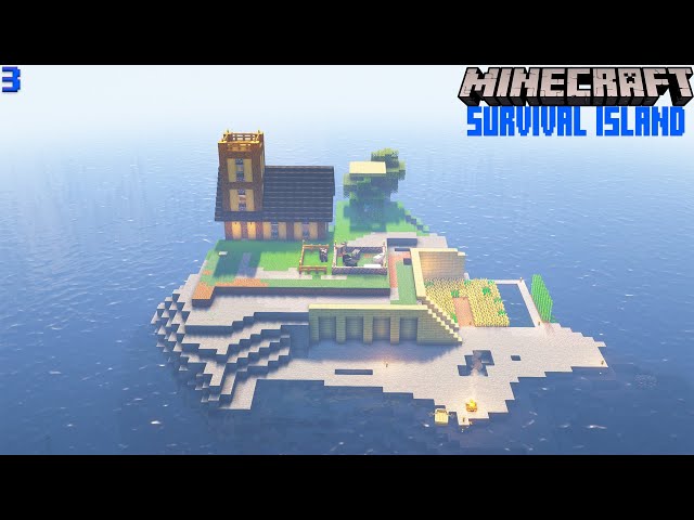 Making My Home | Minecraft Survival Island [3]