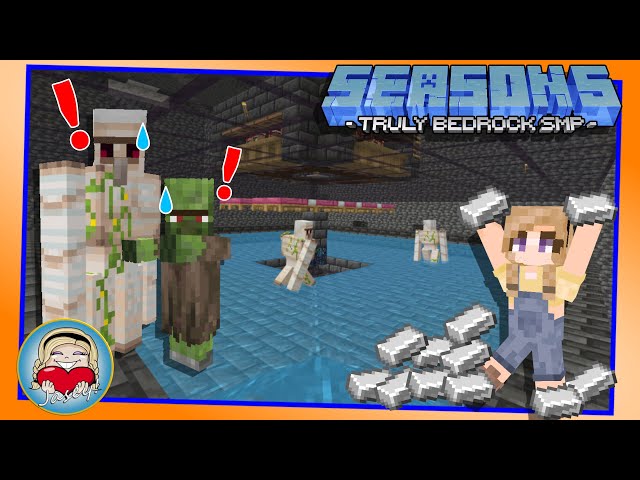 I Built SlackLizard's IRON FARM Trading Hall | Truly Bedrock Season 5 | Minecraft 1.19