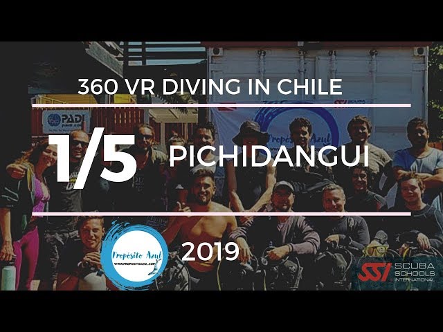 360 VR Diving in Chile 1/5