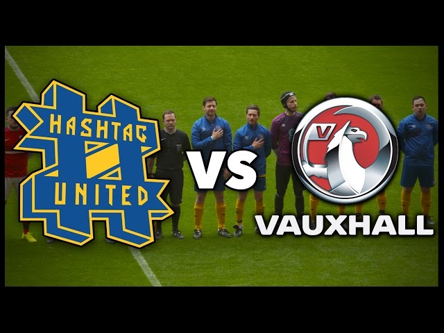 HASHTAG UNITED VS VAUXHALL @ WEMBLEY STADIUM!!!