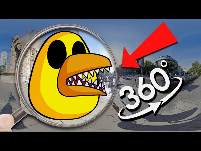 Find Pou Yellow | POU as Rainbow Friend ?! | Finding Challenge 360º VR Video - TDC Tan