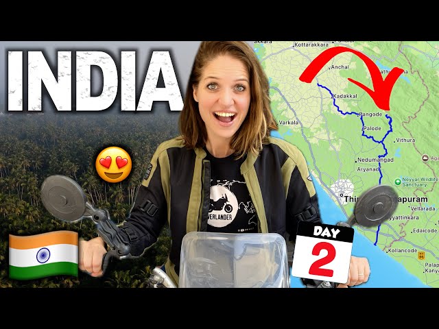 We Can’t Believe This is Kerala! 😮 Motorcycling India 🇮🇳5