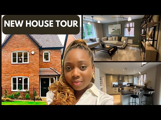 New Build House Tour UK| Home Tour Inside a Lovely 3 Bed Detached