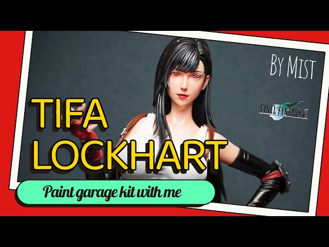 1/4 Tifa Lockhart  ティファ・ロックハート | Final Fantasy 7 | Garage kit painting