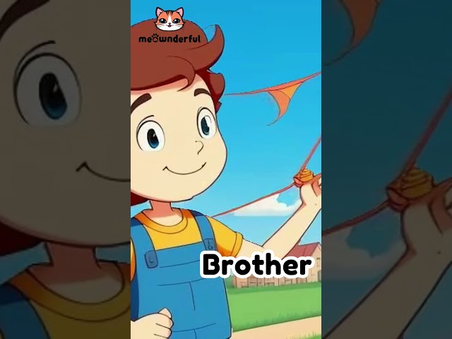 Meet Brother! | Fun and Educational Video for Kids | Meownderful  #shorts  #animation #meownderful