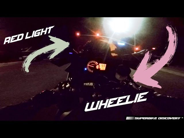 160MPH=257KM/H CROWN VALLEY, DANA POINT/LAGUNA NIGUEL RED🚦LIGHT WHEELIE 🏍 PASS [Superbike Street]