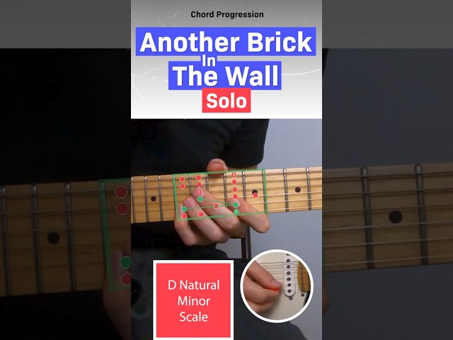 How to play the solo on Another Brick In The Wall by Pink Floyd