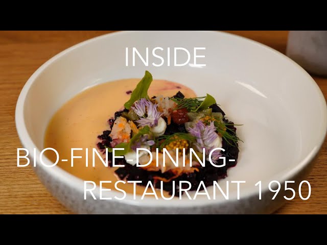 INISDE the 4 seasons of the most sustainable Fine Dining Gem in Germany - 1950 Bio-Fine-Dining, GER