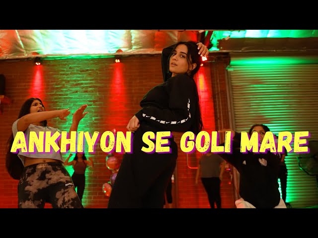 ANKHIYON SE GOLI MARE | @Imanvi1013 Choreography | Dulhe Raja | Govinda | Bollywood Dance