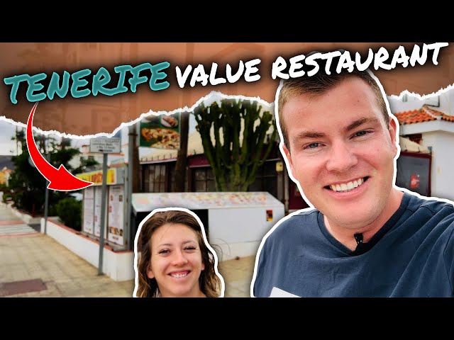 Tenerife Value Restaurant- how do they make a profit? SUPERB food! 🍴