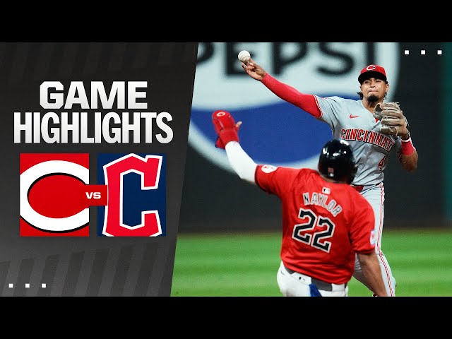 Reds vs. Guardians Game Highlights (9/25/24) | MLB Highlights