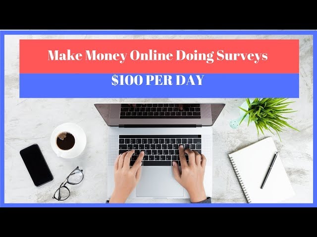 Make money online doing surveys!