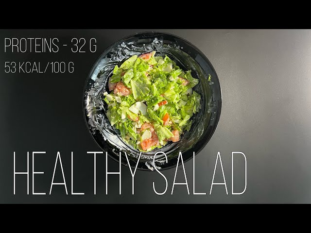 Feeling Hungry on a Diet?  Eat this! | Lose Weight Protein Salad