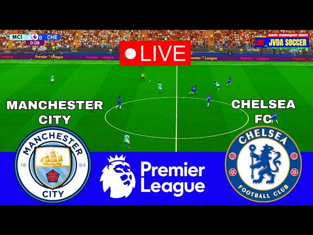 LIVE 🔴 MAN CITY vs CHELSEA || English Premier League || Full Match All Goals || Pes 21