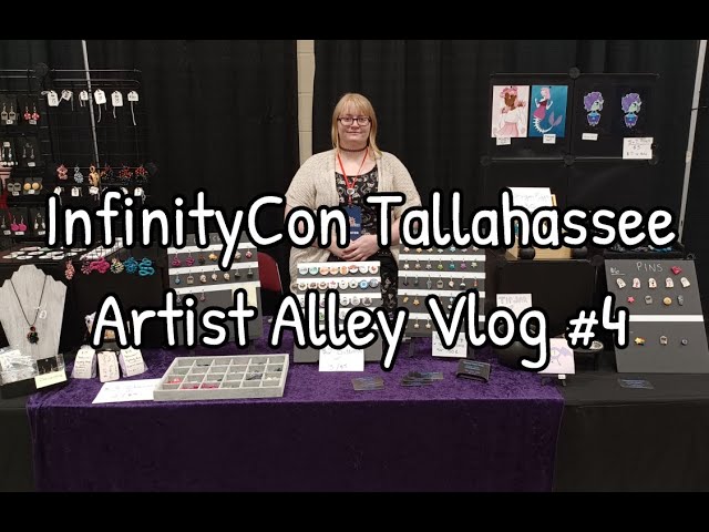 InfinityCon Tallahassee ★ Artist Alley Vlog 4