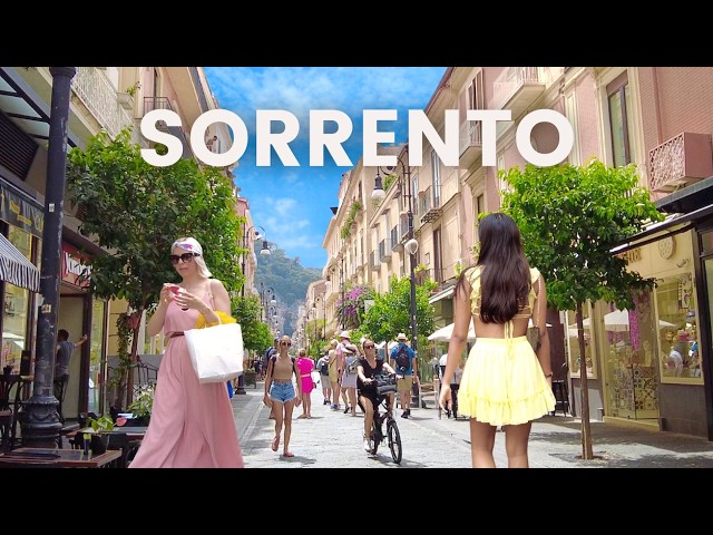 4K Sorrento Italy 🇮🇹 Exquisite 4K Walking Tour of the Gateway to Amalfi Coast