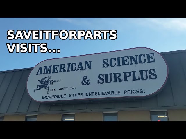 Visiting American Science & Surplus - The Wisconsin Version Of Ax-Man