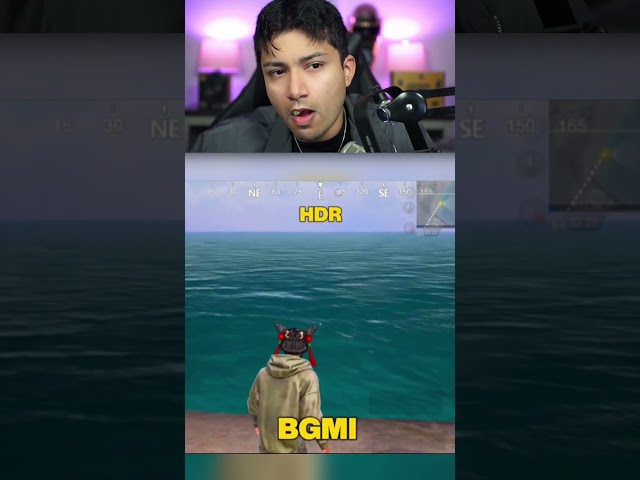 Graphics in PUBG vs BGMI 💀 #pubgmobile #bgmi #shorts