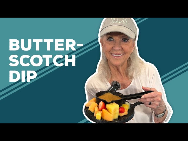 Love & Best Dishes: Butterscotch Dip Recipe | Game Day Snacks