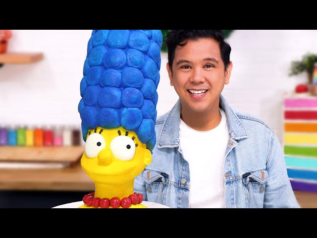 I MADE MARGE SIMPSON WITH CAKE!