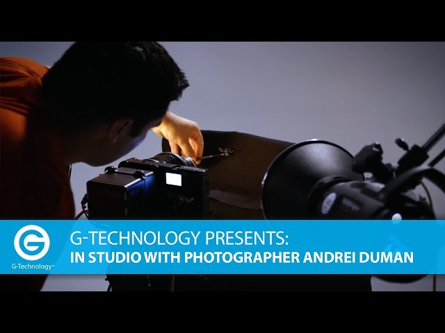 G-Technology Presents: In Studio with Photographer Andrei Duman