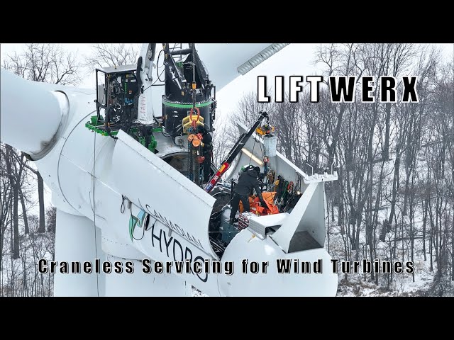 Liftwerx - Servicing Wind Turbines without a Crane   4K