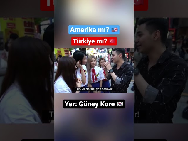 Amerika mı?🇺🇸 Türkiye mi?🇹🇷 Güney Kore’den Cevap🇰🇷