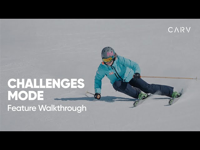 CARV CHALLENGES MODE | Think you're pretty good? Take on our new skiing challenges and drills