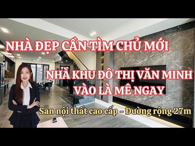 Nhà đẹp cần tìm chủ mới| Nhà khu đô thị văn minh đáng sống tại Nha Trang| Vào là mê ngay vì quá đẹp