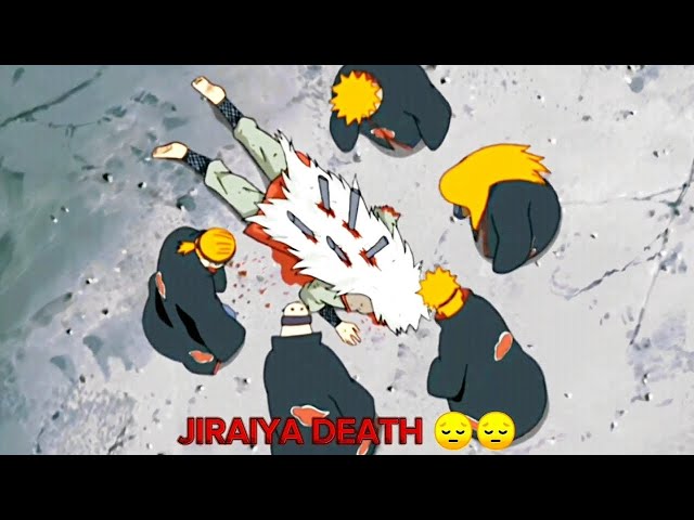 Jiraiya death 🥀🥀 #anime #naruto #ytshorts