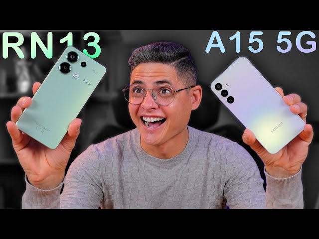 Xiaomi vs Samsung! Redmi Note 13 4G vs Galaxy A15 5G - QUAL O MELHOR PARA VOCÊ COMPRAR? COMPARATIVO