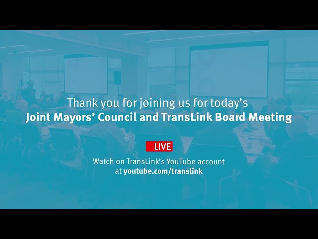 Mayors' Council Meeting, May 26, 2022