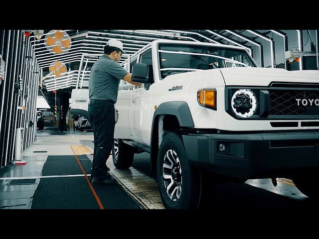 Inside Toyota's Yoshiwara Plant Land Cruiser 250 Prado & 70 Series Production