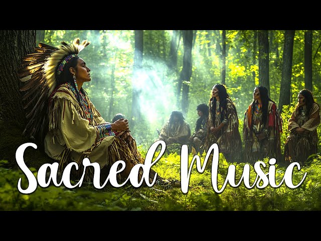 Sacred Flute Music - Spiritual Melodies from Native American Traditions, Harmonizing with Nature