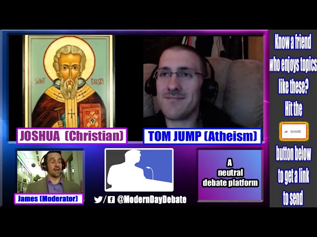 Christianity vs Atheism: Joshua Brister (Apologist Supreme) vs TJump