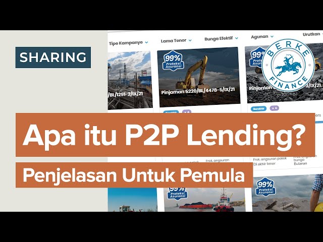 Apa itu Peer to Peer Lending? (Untuk Pemula)