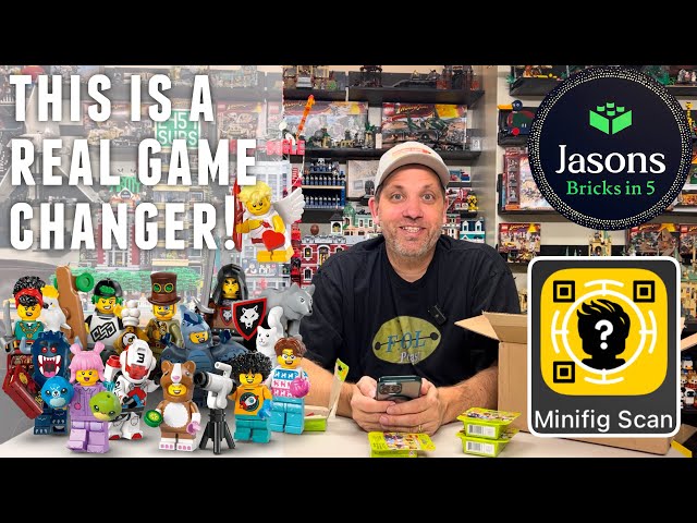 Minifig Scan - This is a Game Changer | Never Get a Duplicate Lego CMF Again