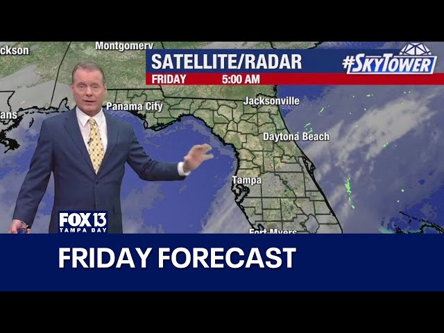 Tampa weather | Friday forecast