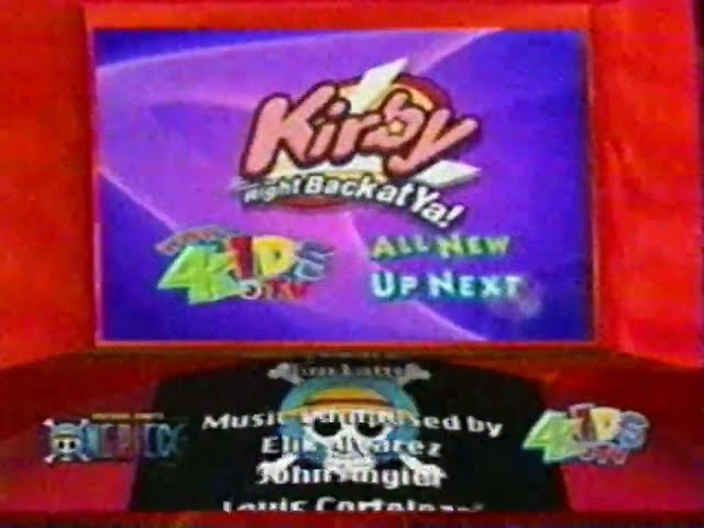 4KidsTv June 18, 2005 Don't Miss An All New Kirby Right Back At Ya Coming Up Next