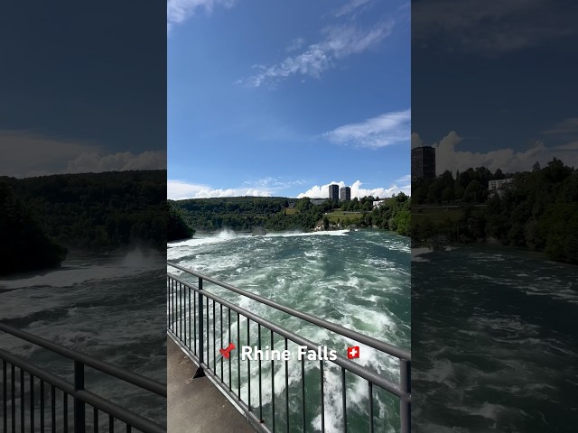 Rhine Falls in Switzerland 🇨🇭