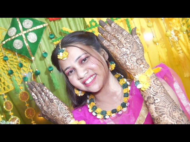 Ritu Wedding Video Part1 || Haldi Rasam|| Weeding Video || haldi rasam ||ankitup14vlog