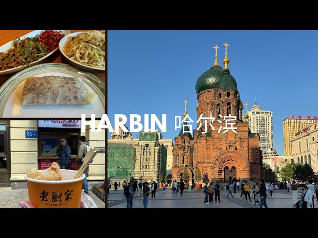 Exploring Harbin: Russian European charm in China 🇨🇳 Local food, Russian Churches, Tiger Park