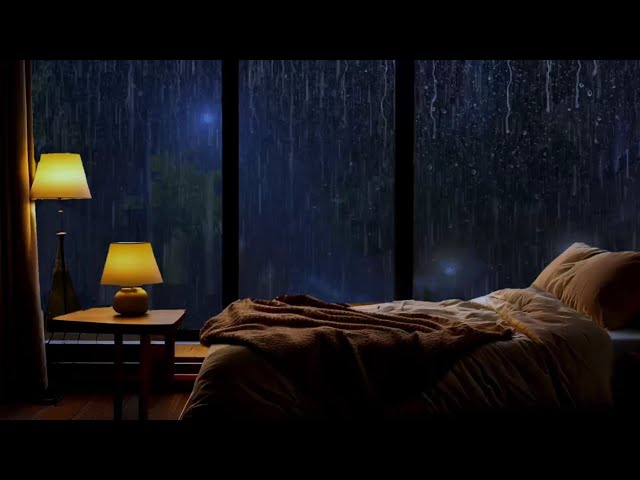 The sound of rain in the room, get a pleasant deep sleep journey, for relaxation