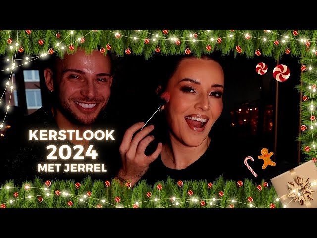 Kerst make-up look 2024 door Jerrel Baumann | Beautygloss