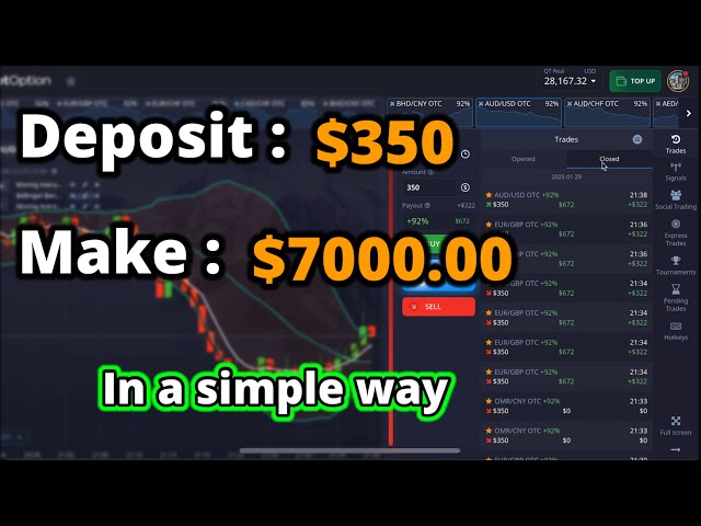 Pocket Option 1 Minute New Strategy | 1 Dollar Challenge | Ai trading | 100 Win | make money online