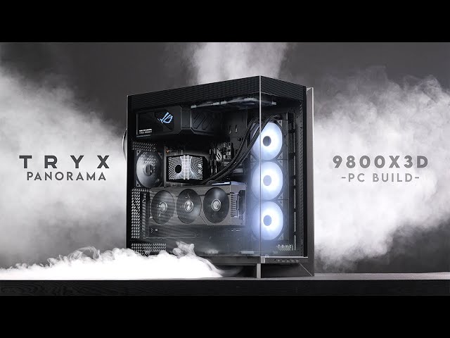 The Future of AIO Tech is Now: TRYX Panorama 360 & Luca L70 | 9800X3D