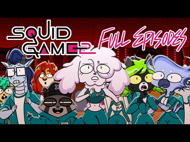 Rocky Rakoon's Squid Game Adventure ALL EPISODES // Funny Animation Meme #tiktok #viral #trending